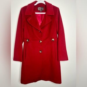 Red Anne Klein Coat